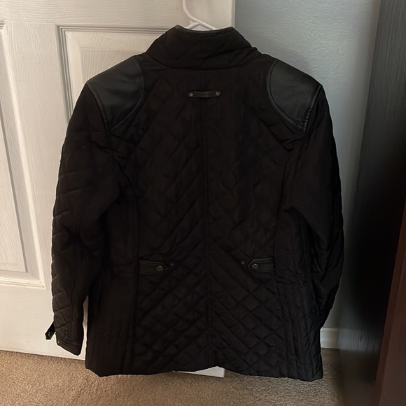 Ralph Lauren Quilted Jacket with Leather Detail - Picture 4 of 6